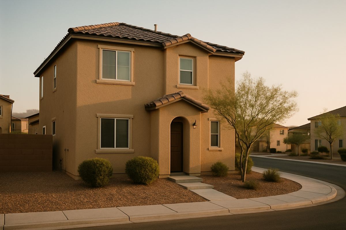 Newer tile-roof home in a north valley master-planned community